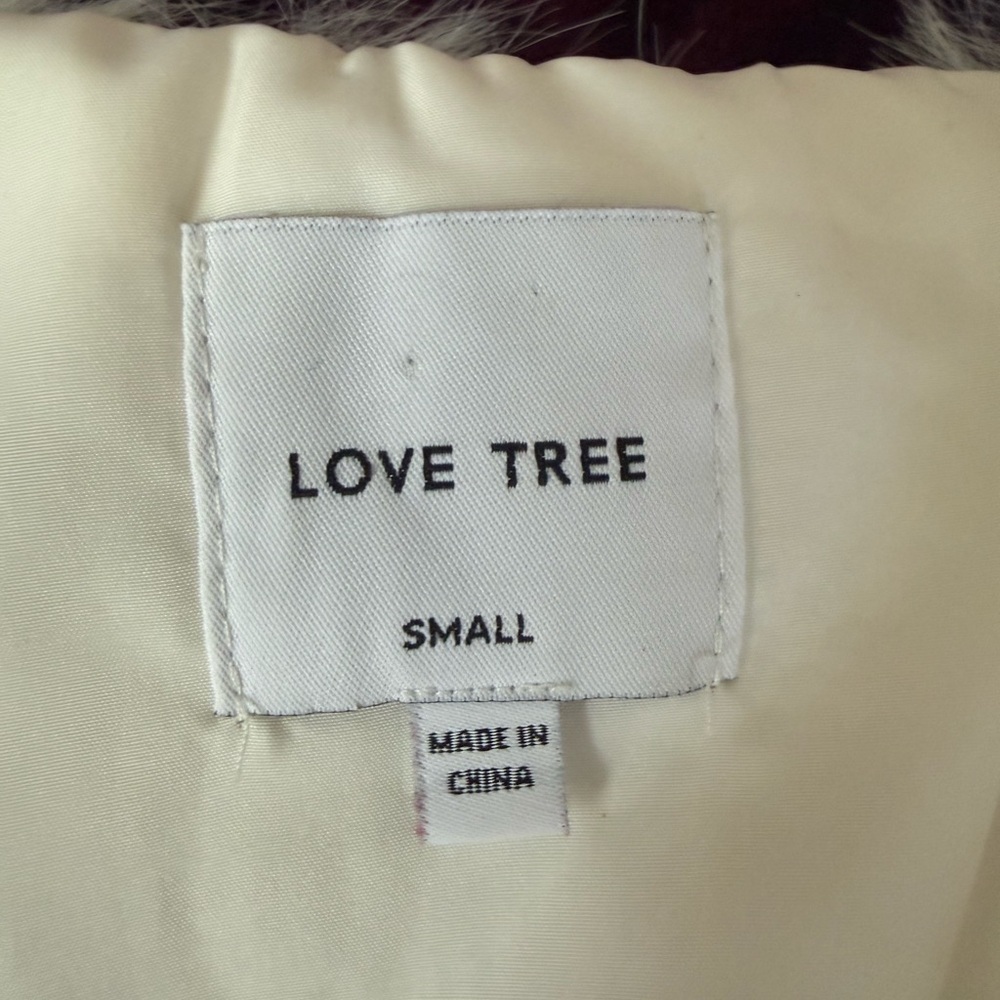 Love Tree Ivory Faux Fur Vest - Picture 4 of 4